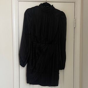 Lulu's Chic Black Long Sleeve Dress